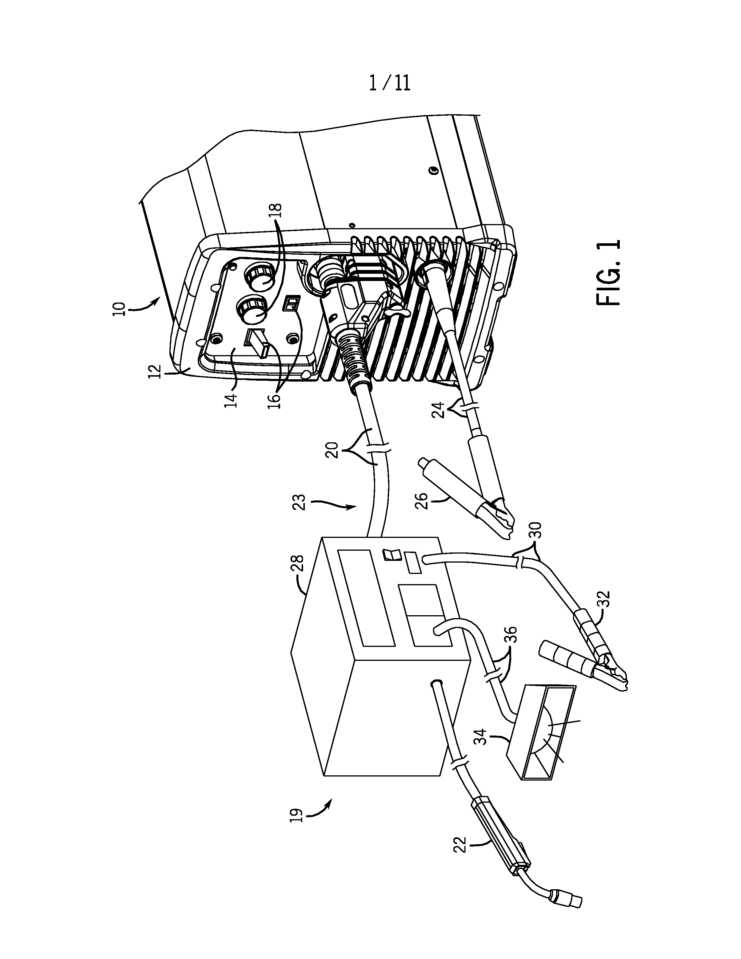 Welding power to auxiliary power conversion system and method