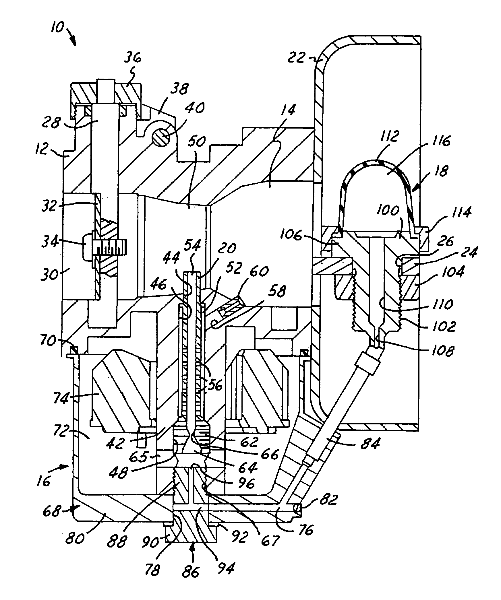Priming system for a float bowl carburetor