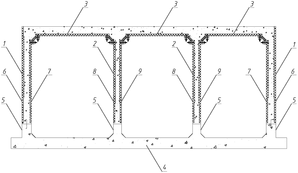 Splitting method of laminated assembly type pipe gallery