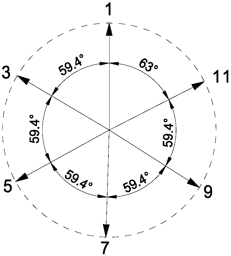 Stepping motor stator and motor with stator