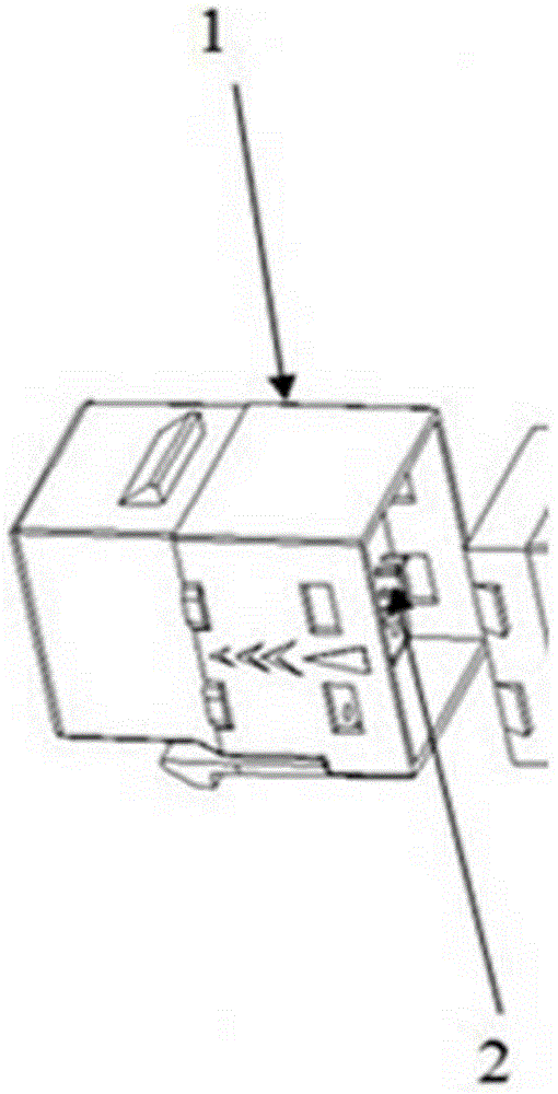 Conductor connecting type connector information module