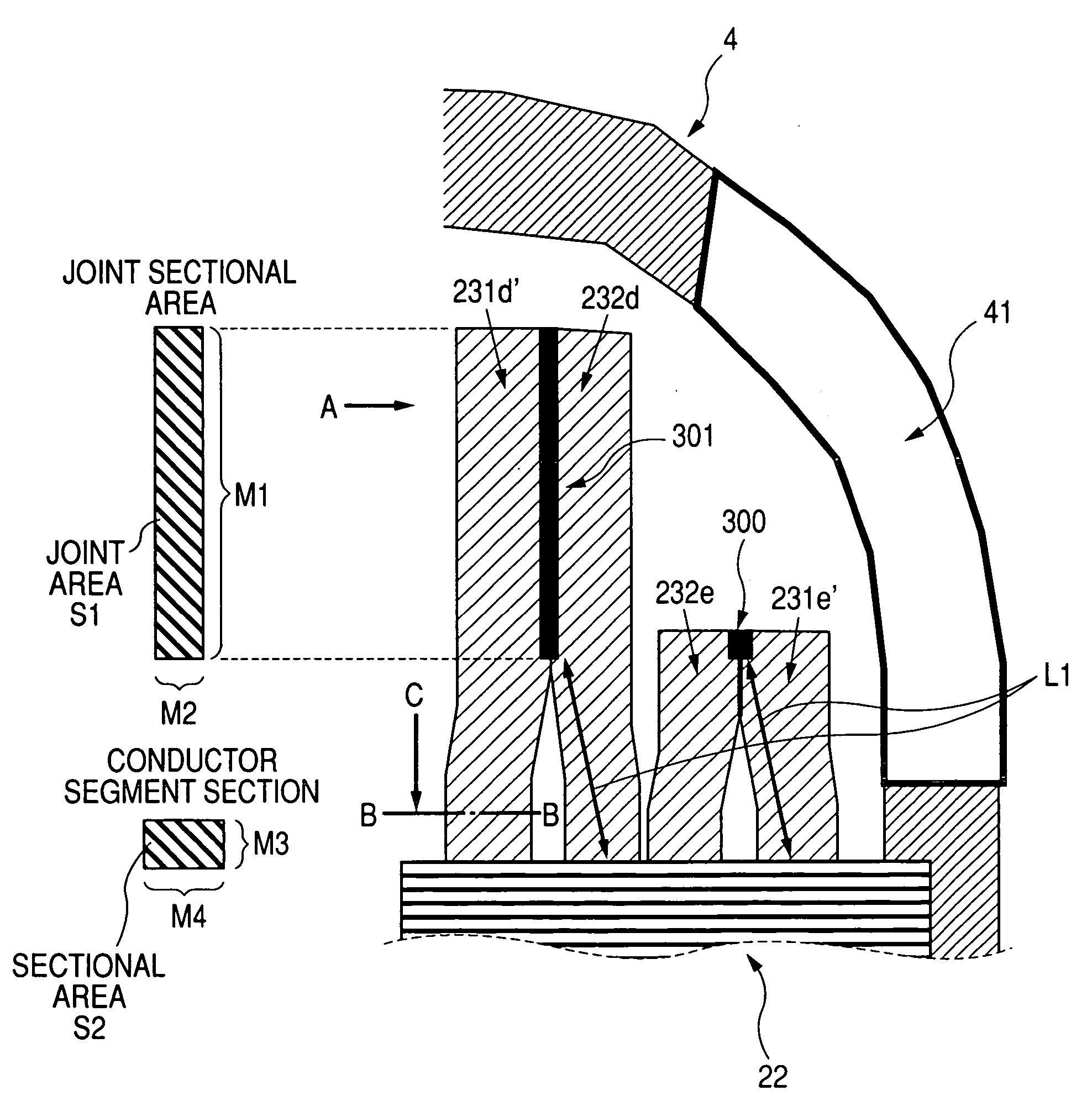Structure of automotive alternator