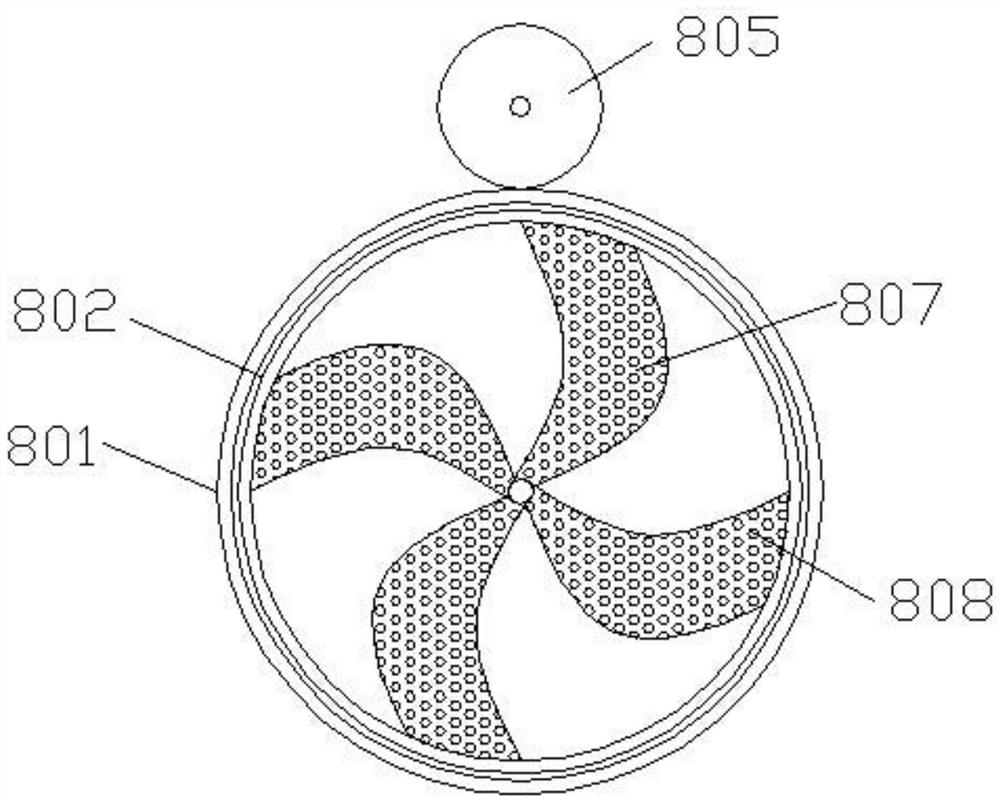 A kind of air separation and impurity removal device for Ganoderma lucidum spores