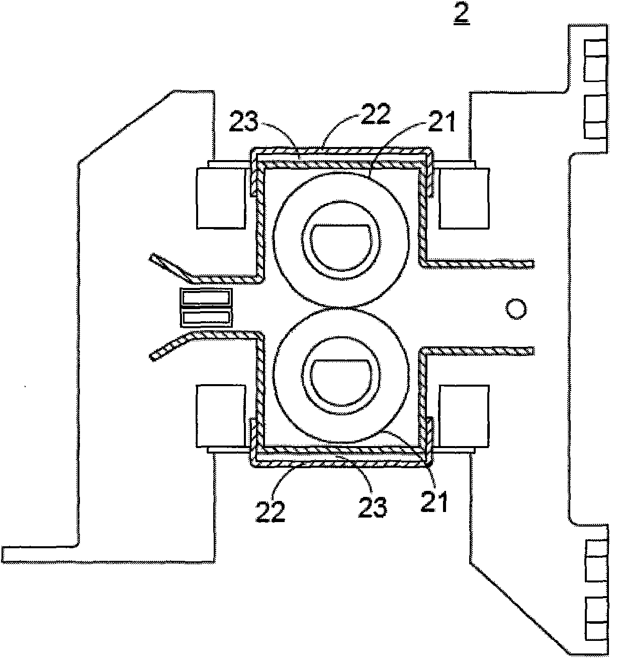 Sheet heat polyunit with real-time temperature control function