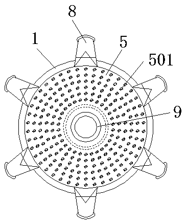 Feeding device for conveying powder