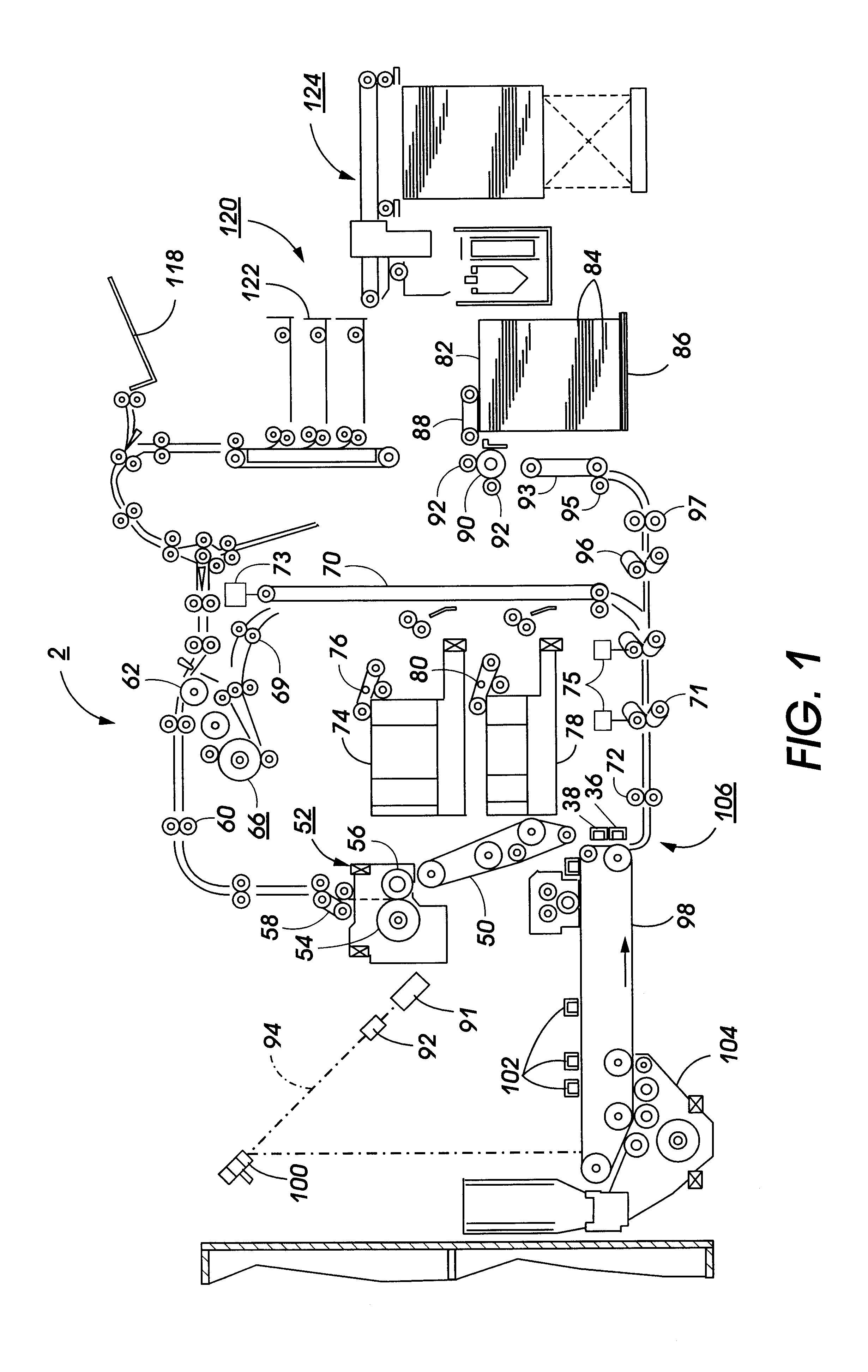 Interpaper spacing control in a media handling system