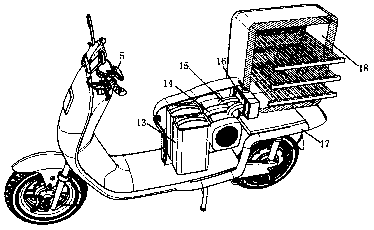 Pastry distribution vehicle with semiconductor refrigeration system