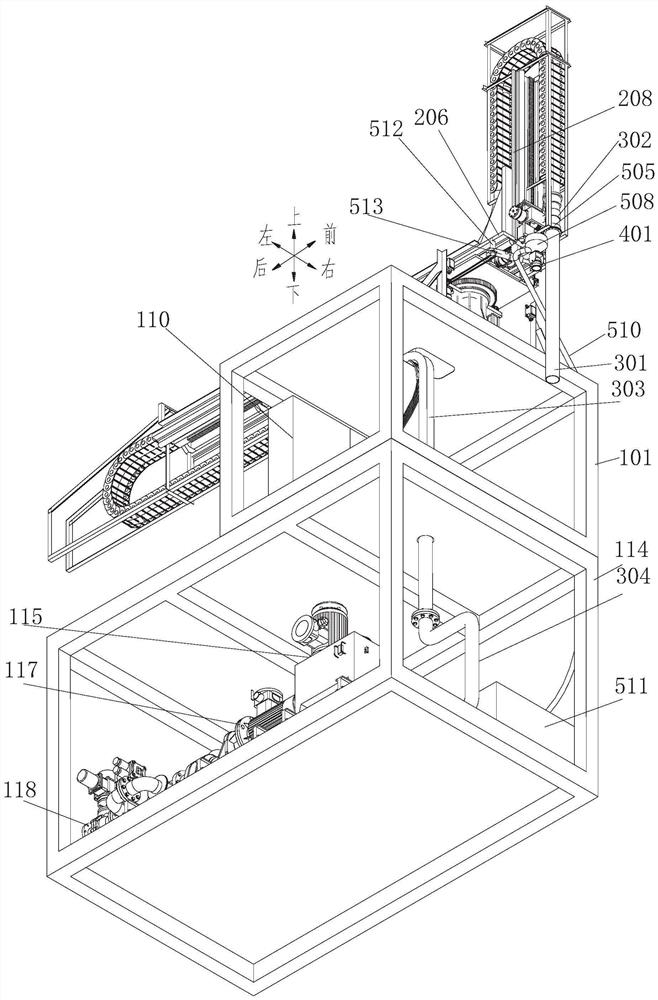 Anti-oil-dripping liquid loading and unloading platform device