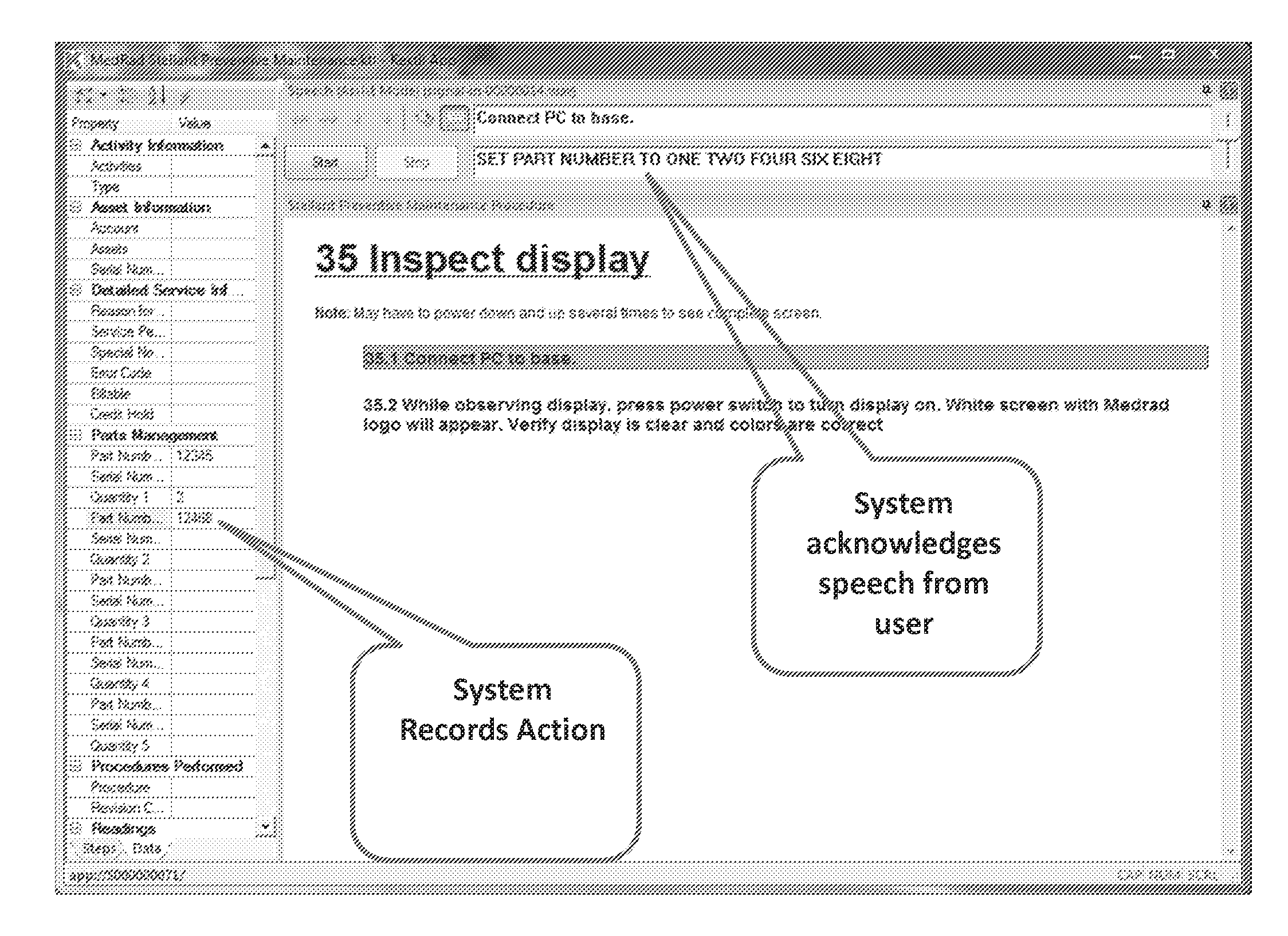 Systems and methods for voice-guided operations