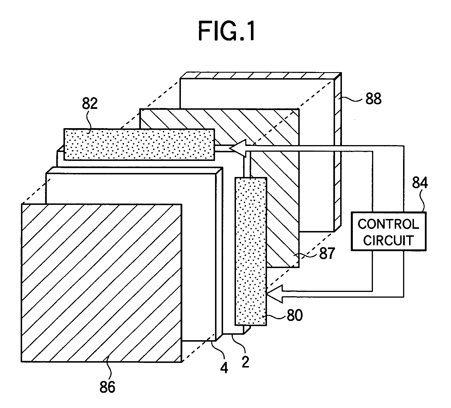 Liquid crystal display device with a buffer capacitor electrode disposed in a non-pixel electrode region