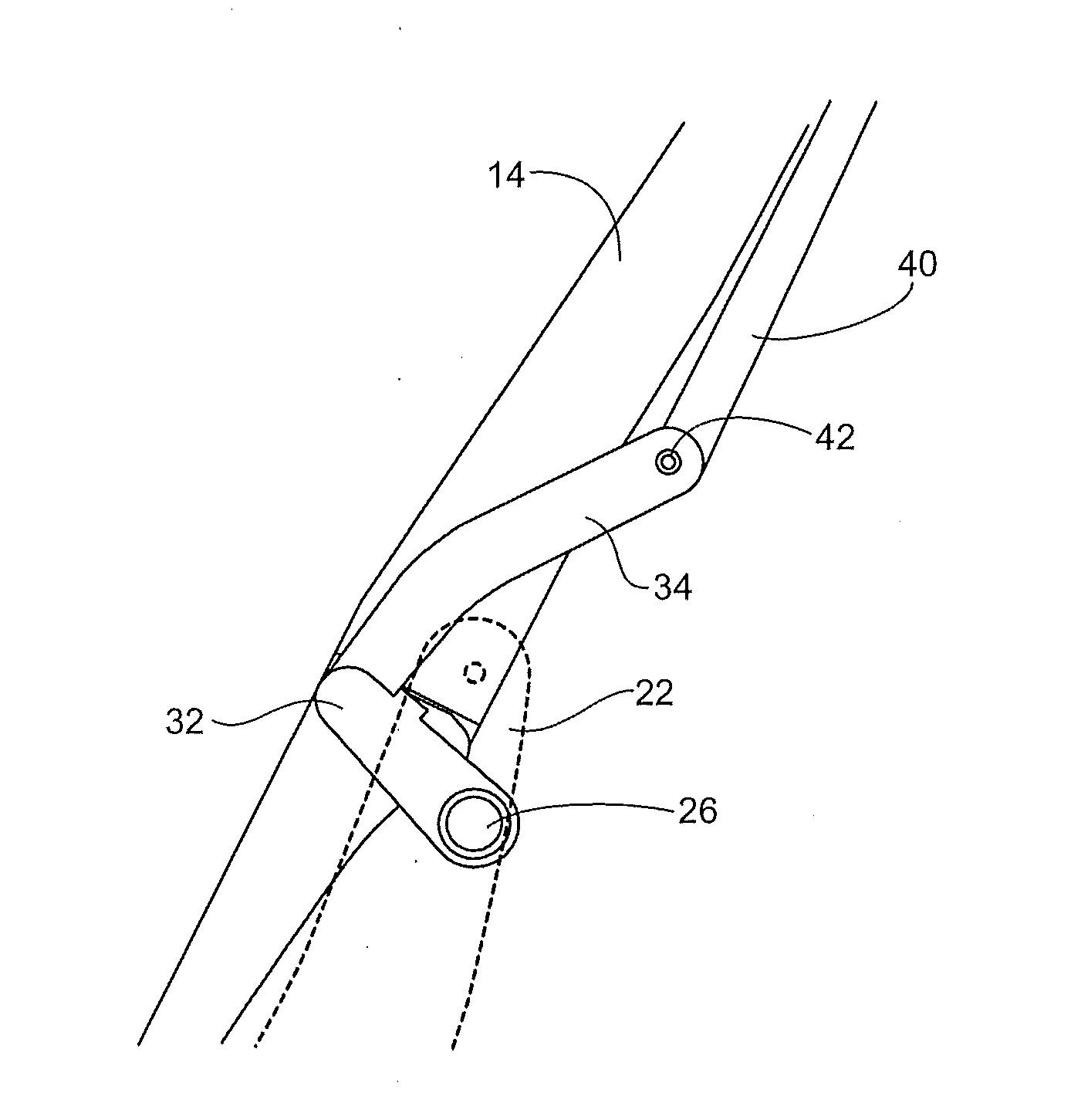 Passenger seat recline and tray table support mechanism