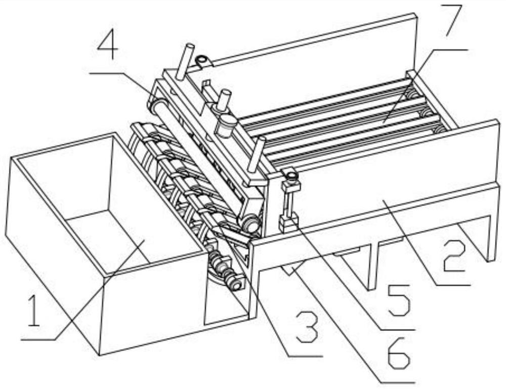 Coarse and fine material screening device