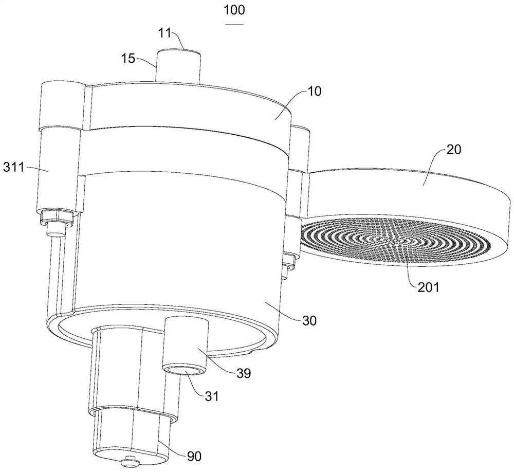 Sample collection device and sample collection equipment