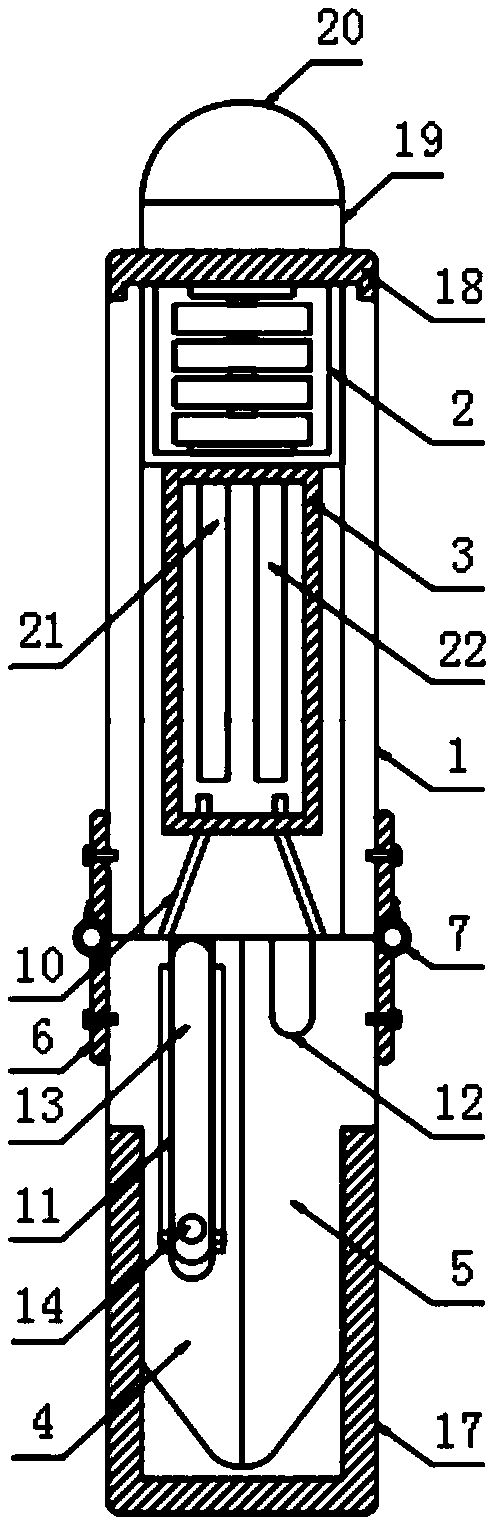 Static electricity elimination device and method for computer touch screen