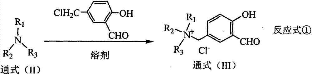 Salicylic metal complex containing quaternary ammonium cation and preparation method thereof