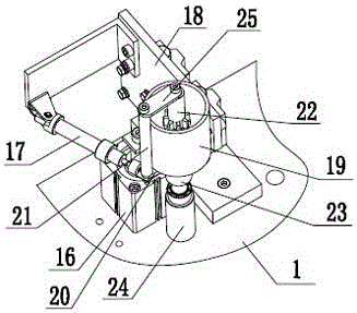 An automatic assembly device and assembly method for a planar thrust cage