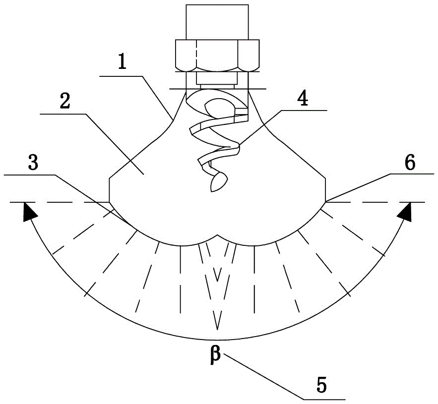 A Spiral Nozzle Applicable to Wet Electrostatic Precipitator and Its Arrangement