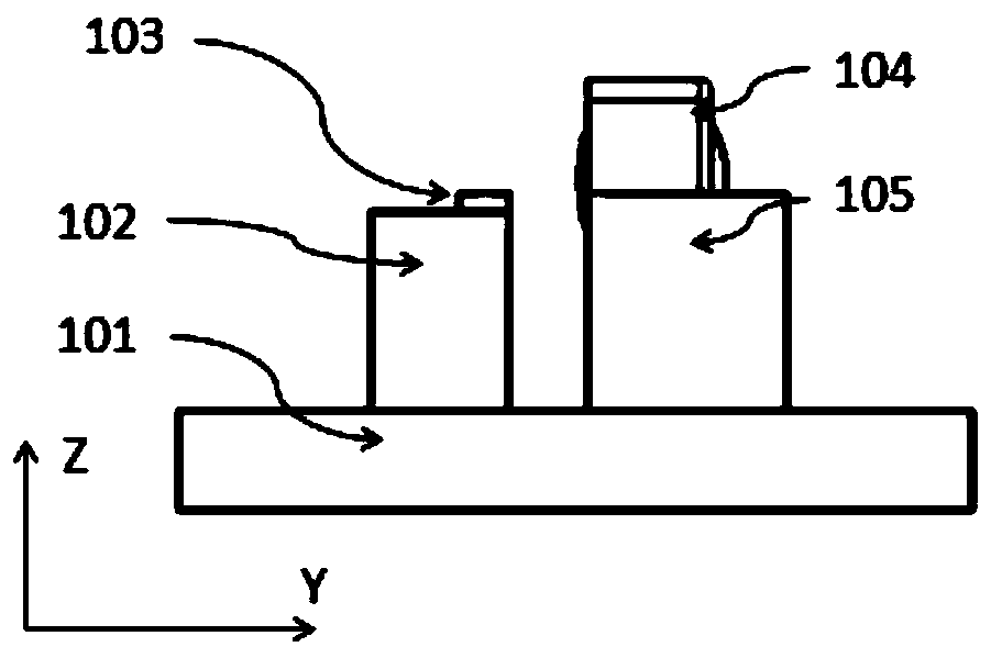 Lens adjustment structure and light transmitting device thereof