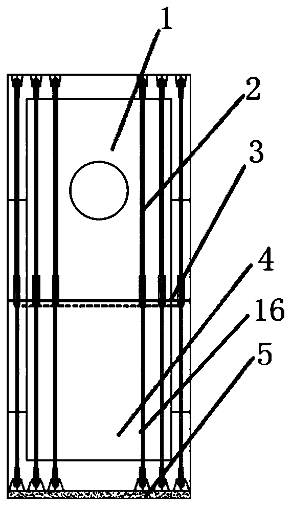 Inspection well and construction method thereof