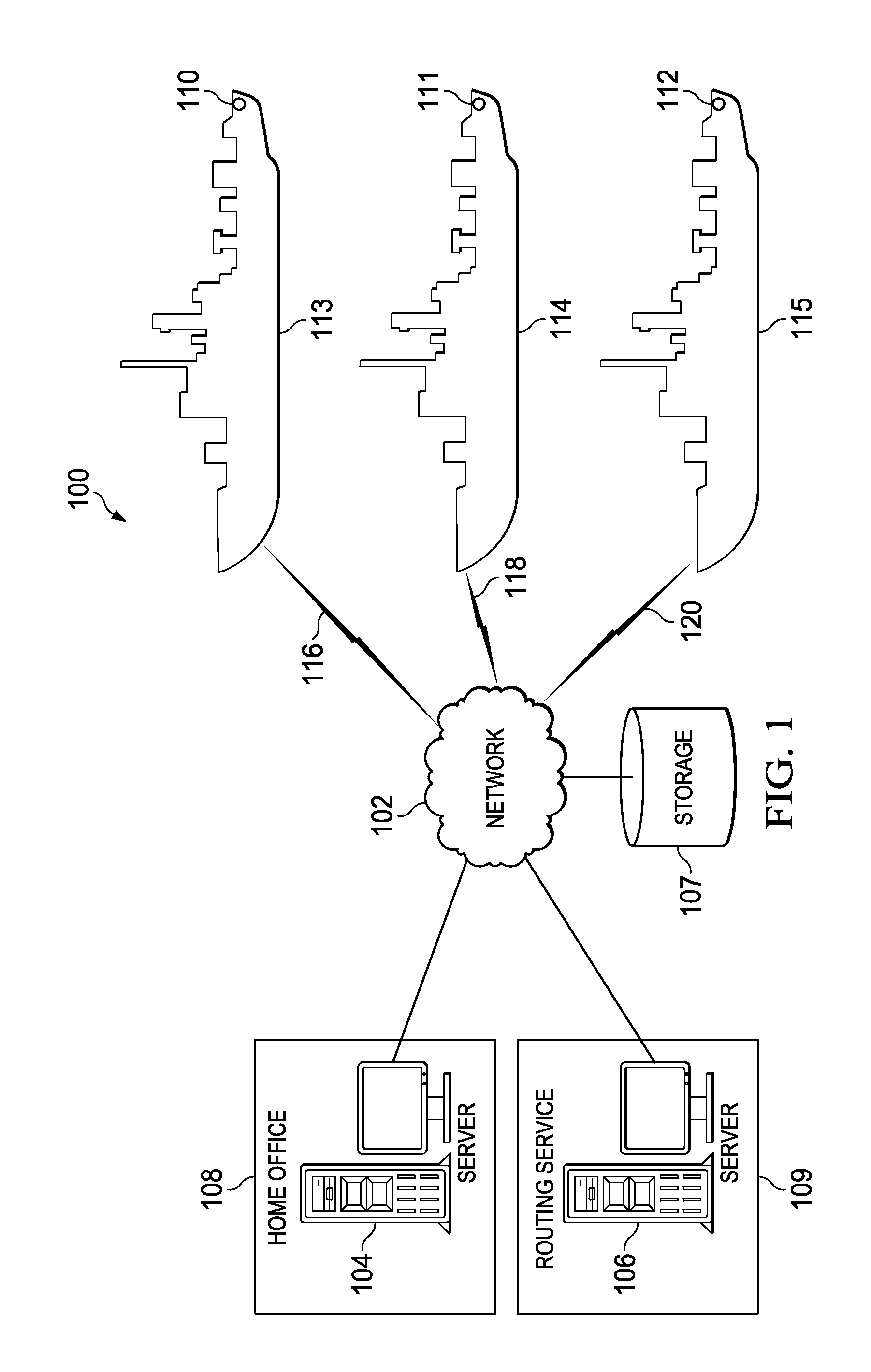 Vessel routing system