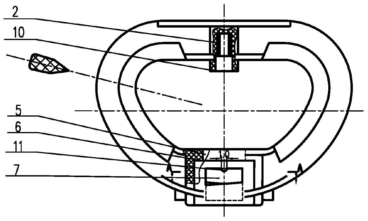 A dual-support rotary micro-spray head