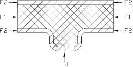 Forming method and device for thin-wall T-pipe