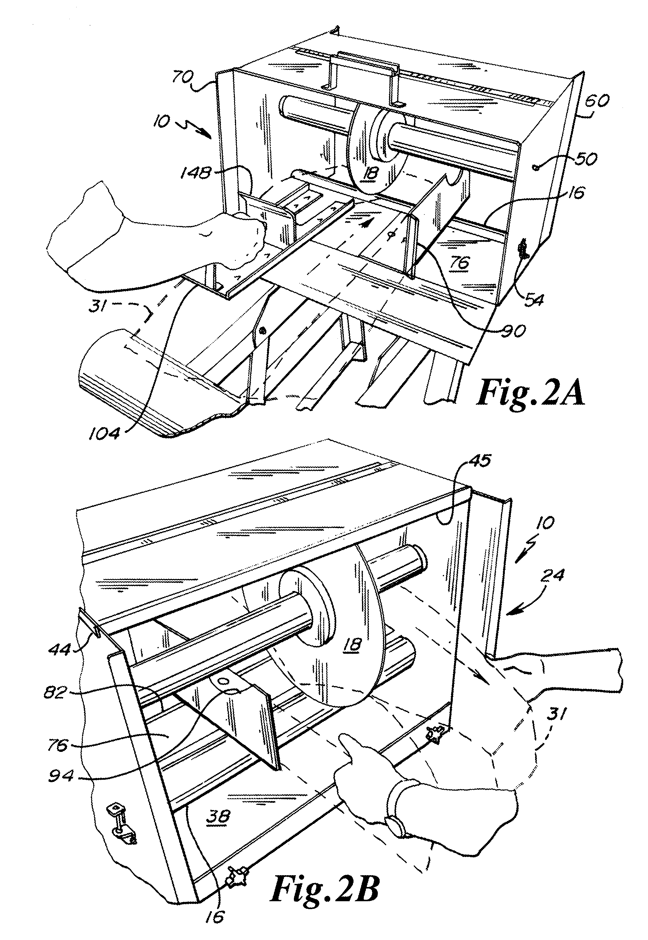 Push/Pull Rotary Cutting Apparatus Driven By Substrate