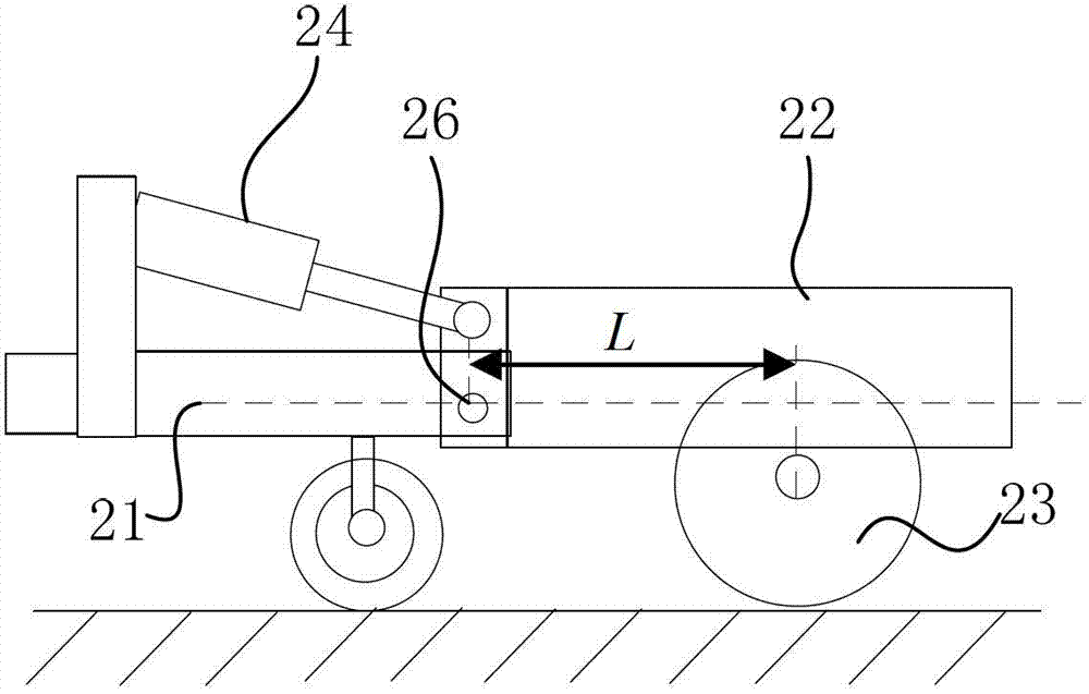 Snowplow and snowplow roller brush lifting control device and method