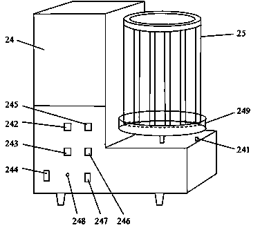 A test device and test method for the crimp rate of chemical fiber textured filament