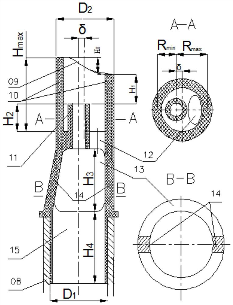 An automatic cleaning mechanism for a compression spring track eccentric bearing