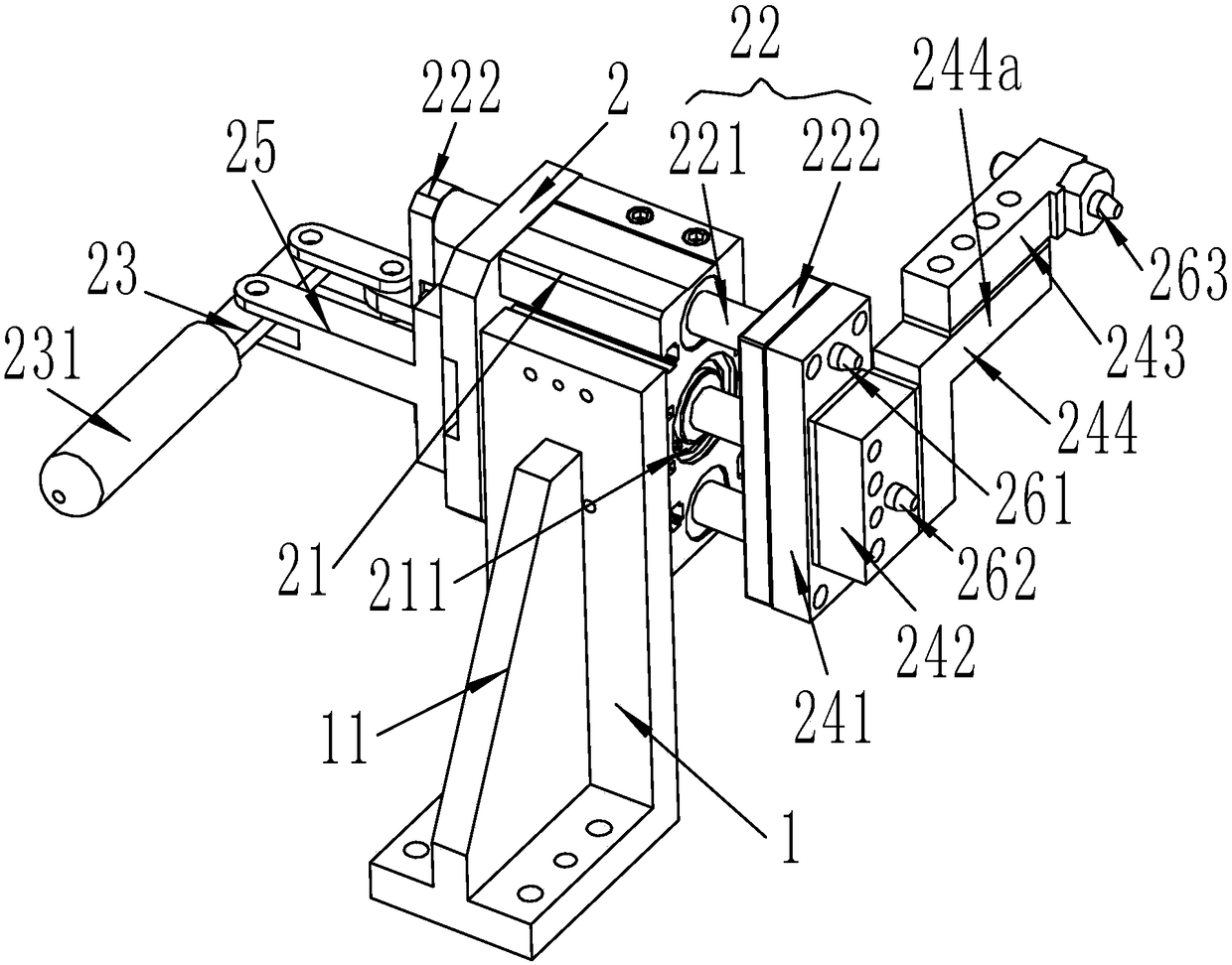 Easy-to-move sheet metal part hole position detection tool