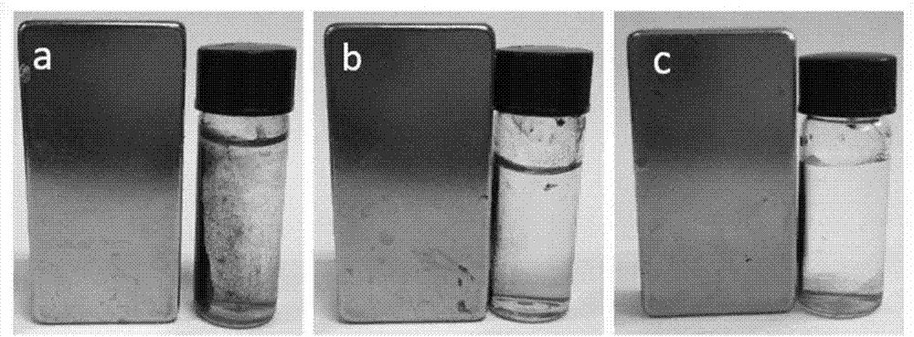 Magnetic graphene oxide-chitosan/glucan compound preparation method and application thereof
