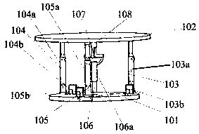 A series-parallel six-degree-of-freedom active heave compensation platform