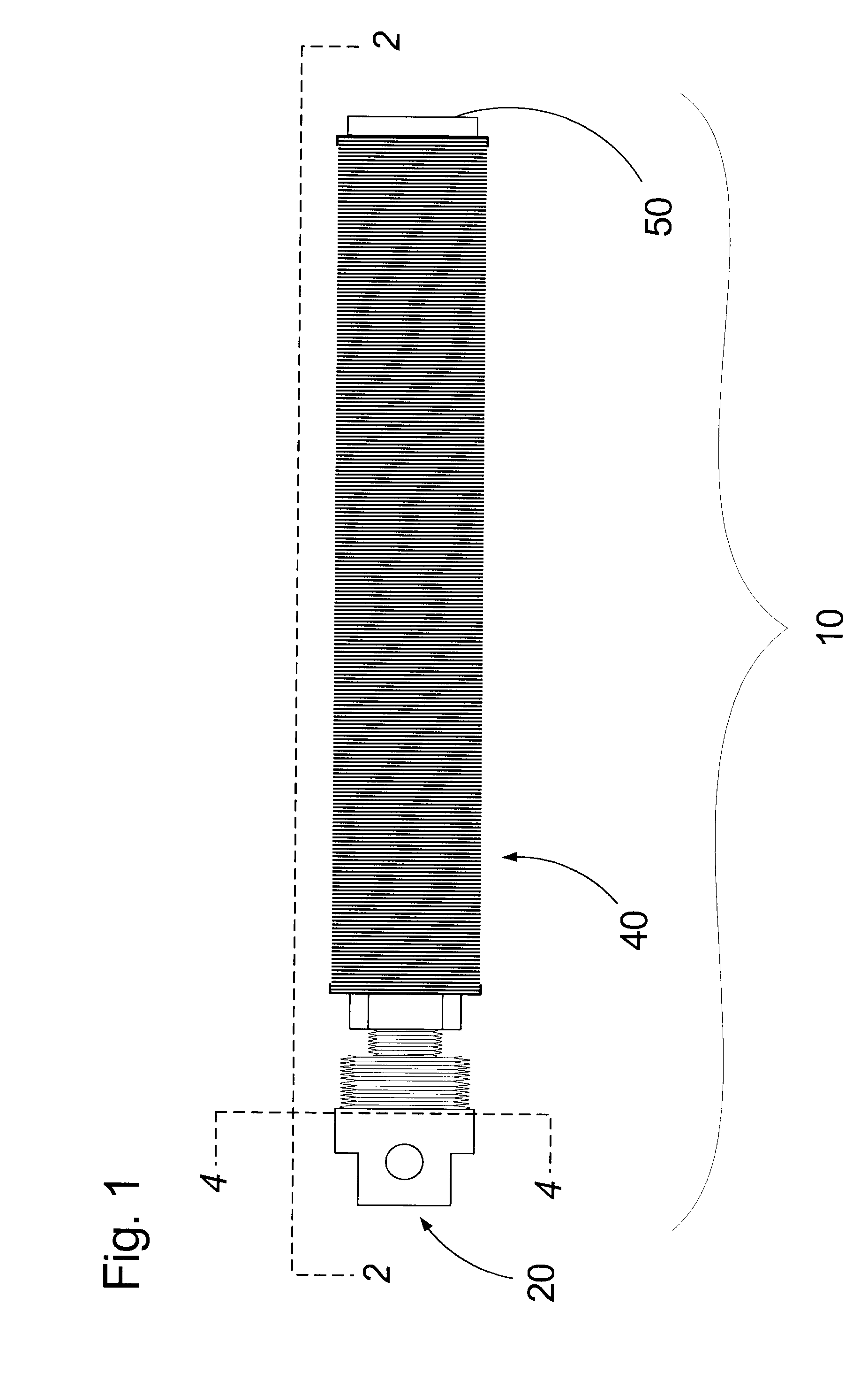 Turbulated immersion heat-exchange apparatus