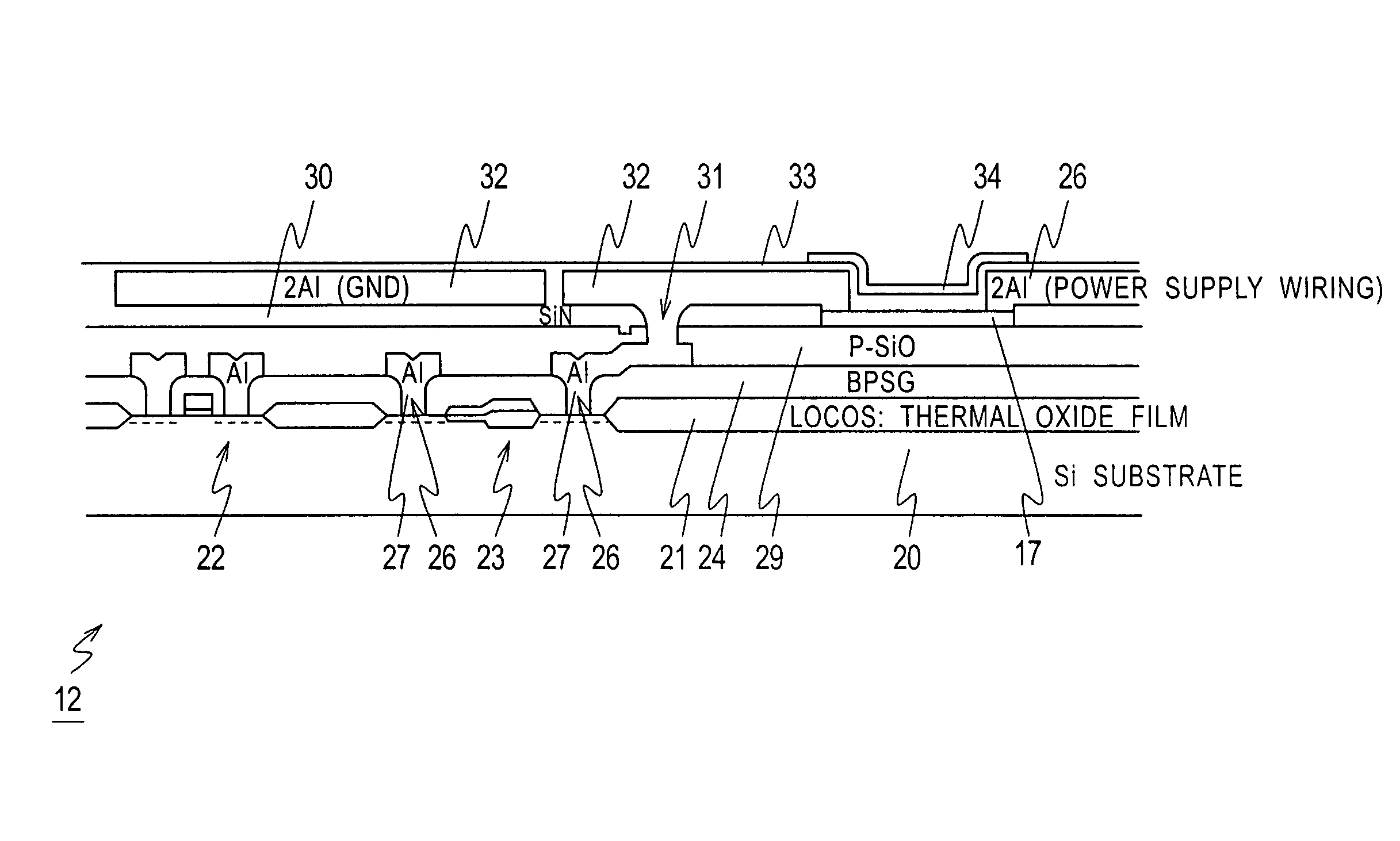 Liquid-discharging head, liquid-discharging device, and method of producing the liquid-discharging head