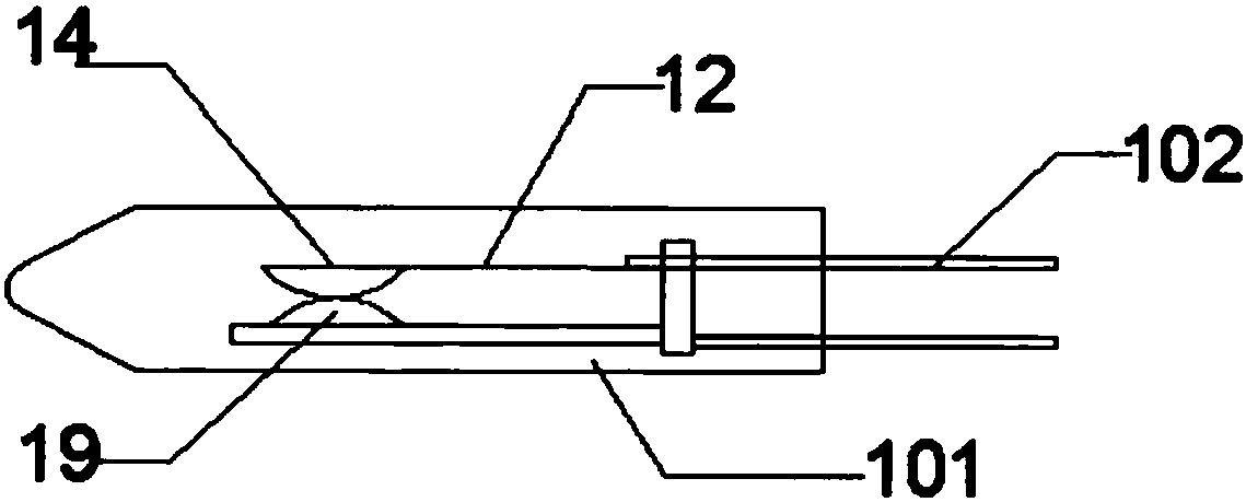 Integration management and control device used for intelligent household access equipment