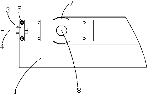 Steel belt tensioning device
