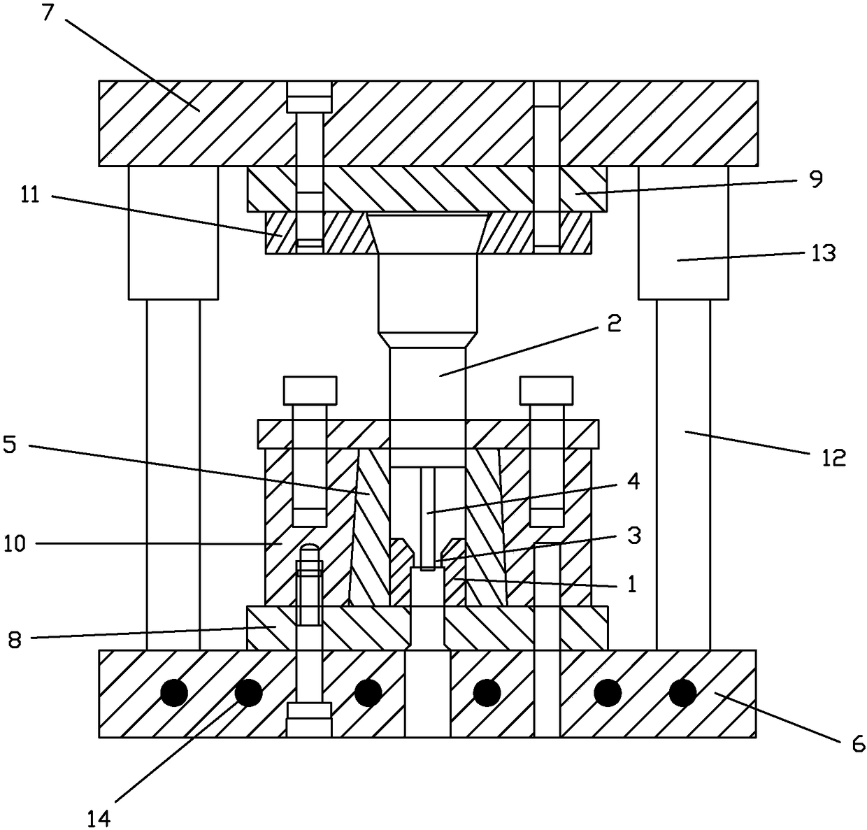 Production device for lead sinker