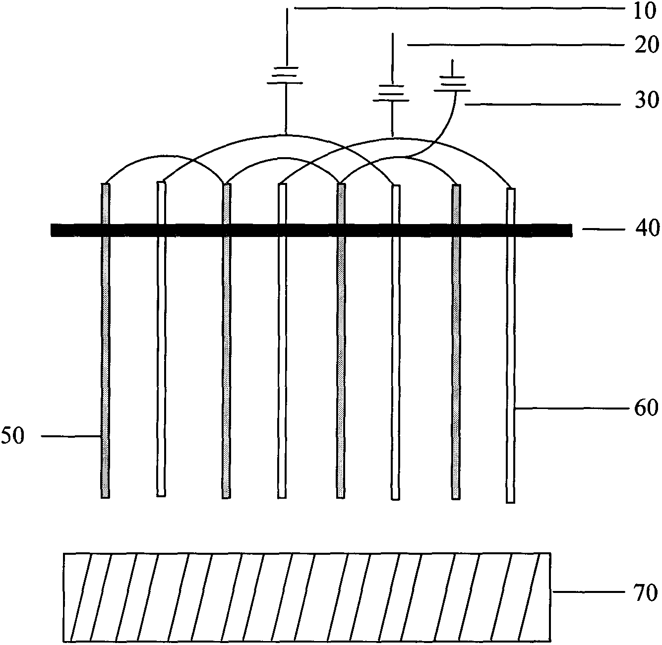 Platinum group metal alloy coating with controlled alloying elements and preparation method thereof