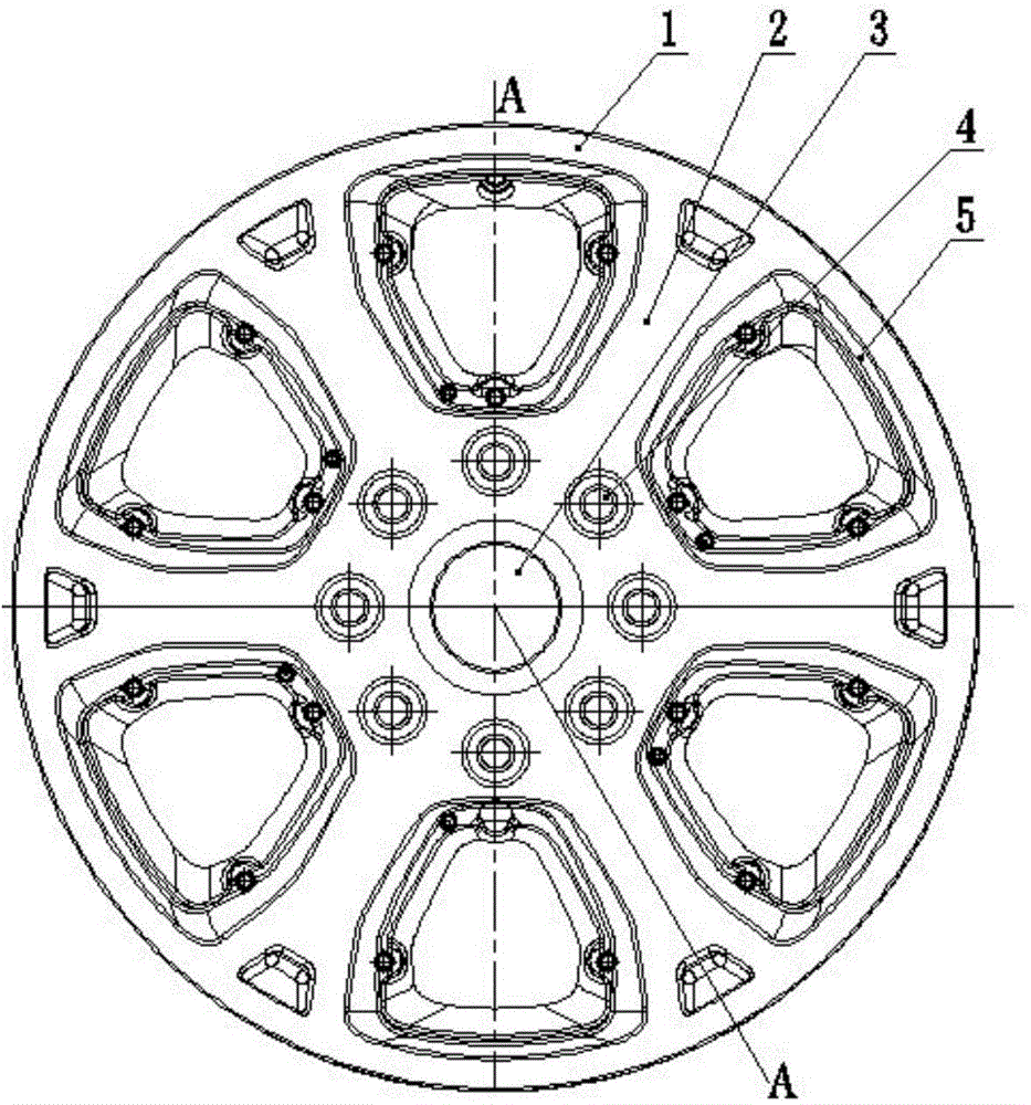 A kind of automobile wheel with insert installed and its installation method