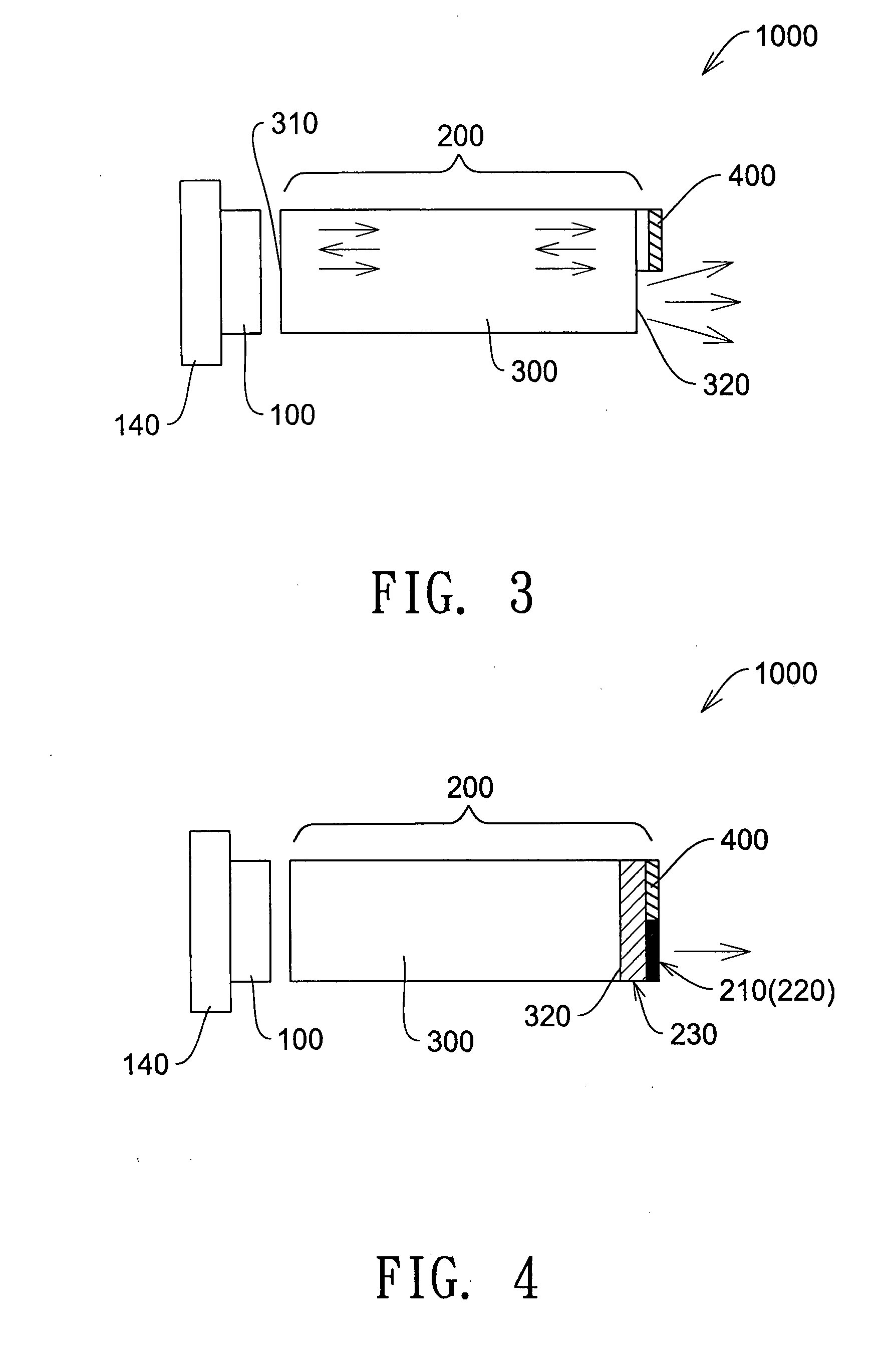 Illumination system and method for recycling light to increase the brightness of the light source
