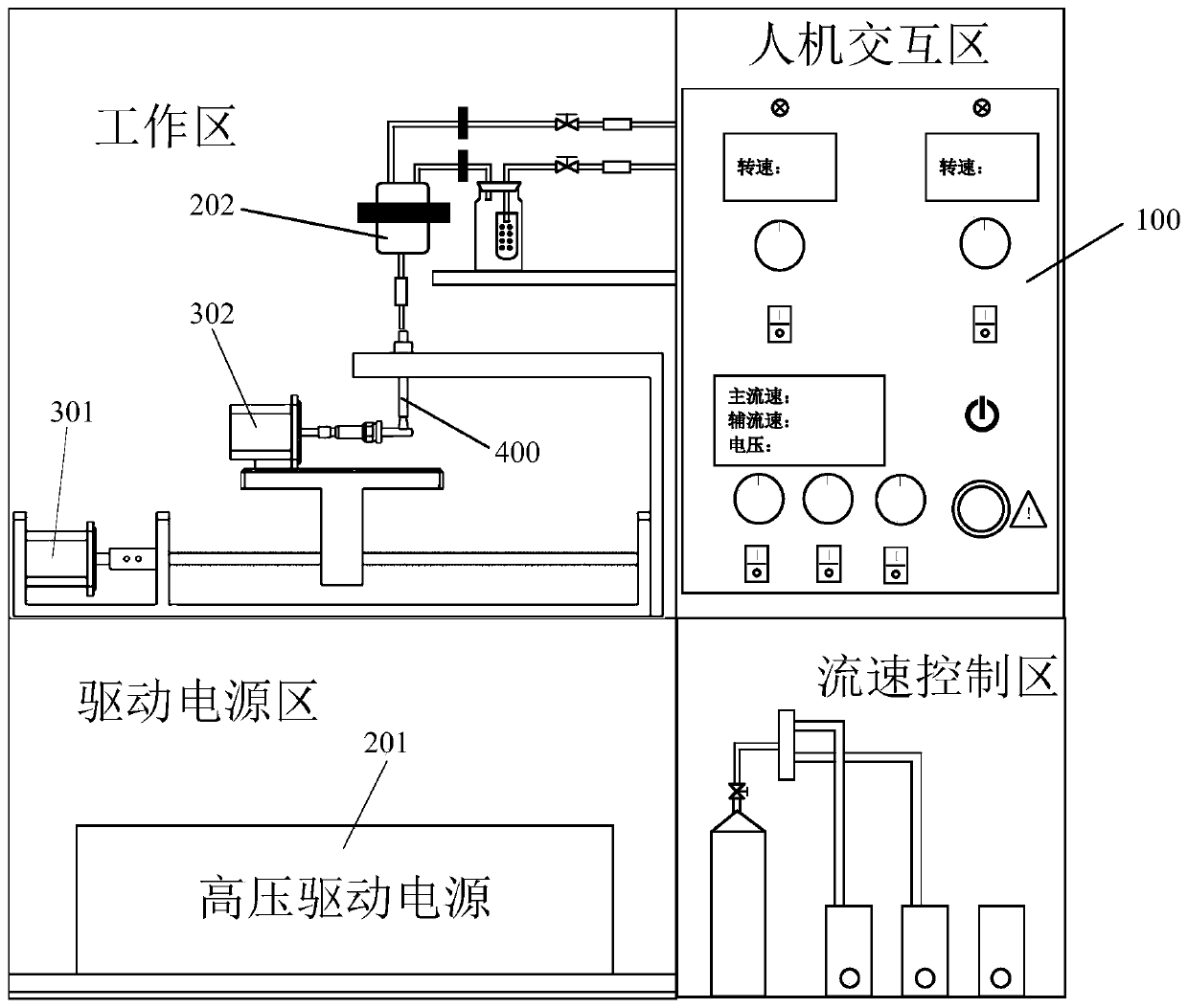 Plasma surface modification device for improving carbon deposition resistance of spark plug