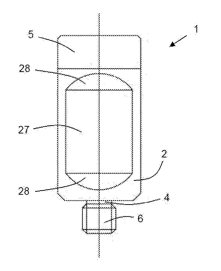 Dental scanning post and method for the mounting and fixing thereof on a dental implant or a replica of same