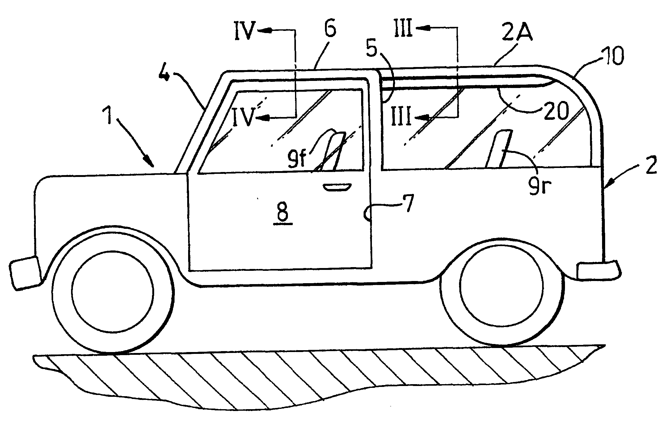 Roll-cage assembly and a motor vehicle incorporating same