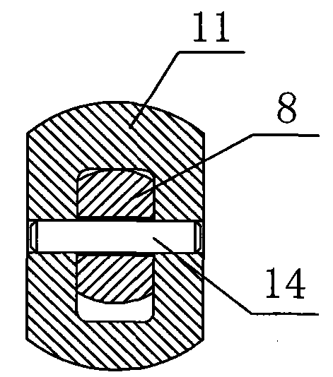 Dedicated tool for machining clamp spring slot