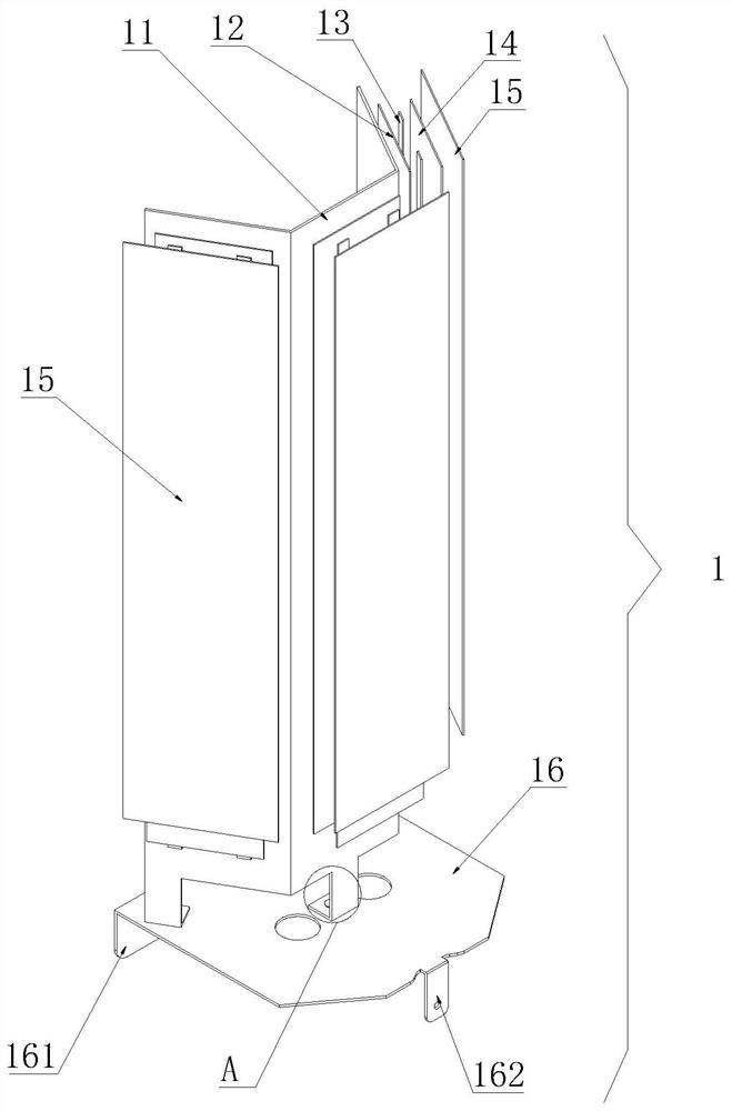 Infrared heating assembly and heating table with same