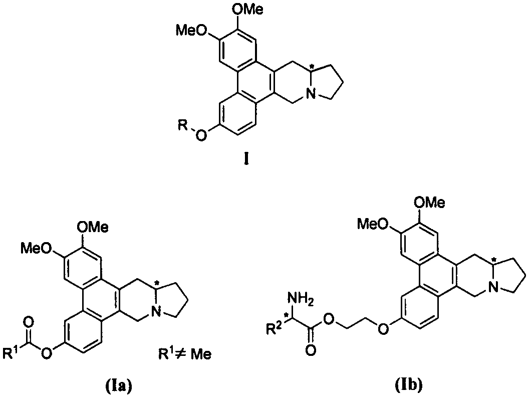 6-position derivatives of phenanthrene and indolizidine alkaloids and their preparation, anti-plant virus and anti-cancer activities