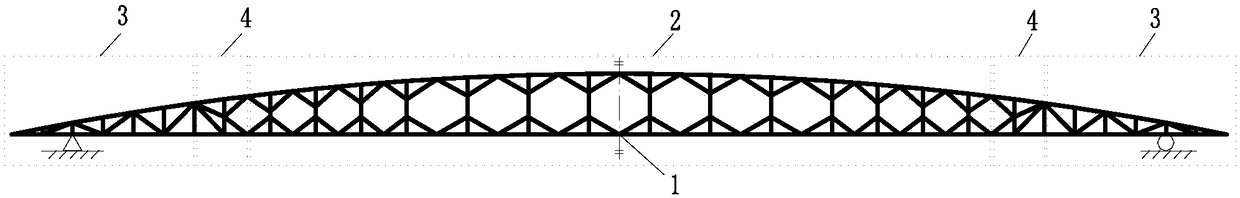 A latticed honeycomb beam segment and a large-span latticed steel beam and its fabrication and installation method