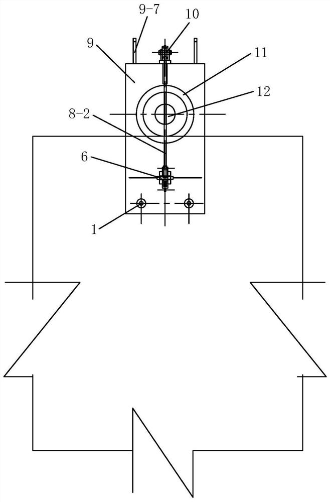 A large-diameter steel pipe construction safety suspension device