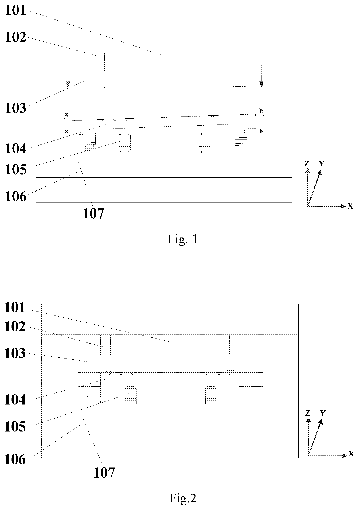 Device and method for bonding alignment